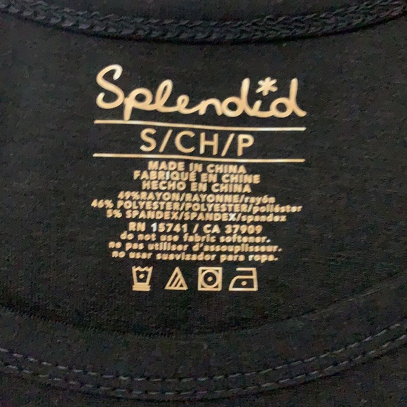 Reg $59 Splendid Activewear top - Picture 3 of 5